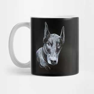 Doberman Spiritual Art Mug